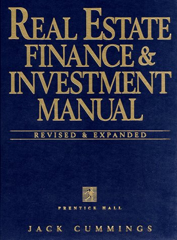 Portade del libro "Real estate finance & Investment Manual"